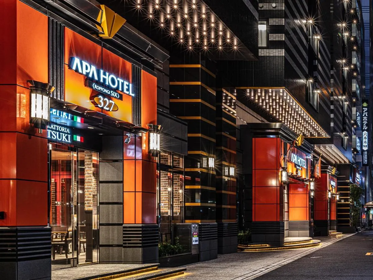 Apa Hotel Roppongi Six Prefektura Tokio 3*,